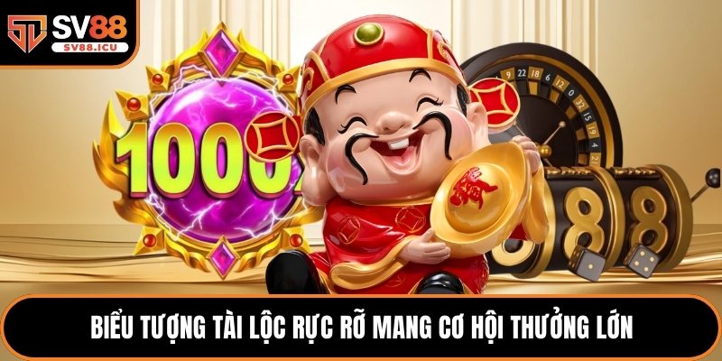 Biểu tượng tài lộc rực rỡ mang cơ hội thưởng lớn