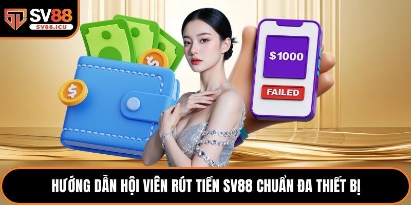 Hướng dẫn hội viên rút tiền SV88 chuẩn đa thiết bị