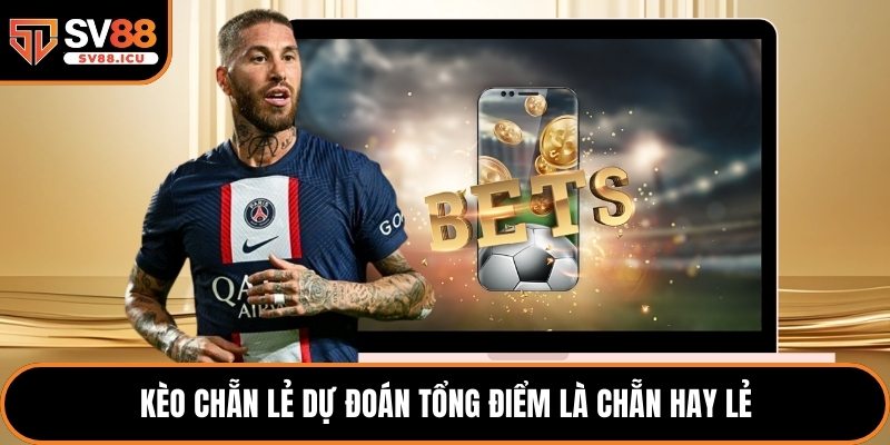 Kèo chẵn lẻ dự đoán tổng điểm là chẵn hay lẻ