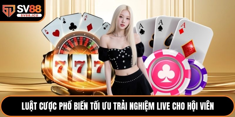 Luật cược phổ biến tối ưu trải nghiệm live cho hội viên