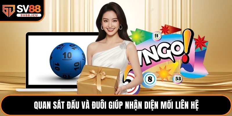 Quan sát đầu và đuôi giúp nhận diện mối liên hệ